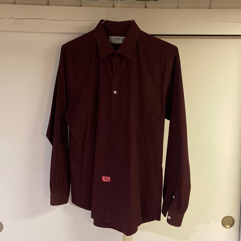 Topman dress shirt size large